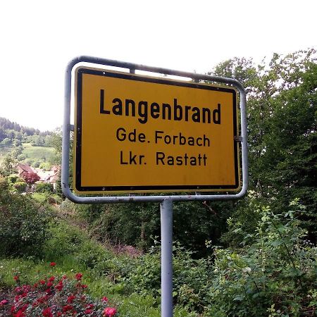 Ferienwohnung Kirchblick Langenbrand Экстерьер фото